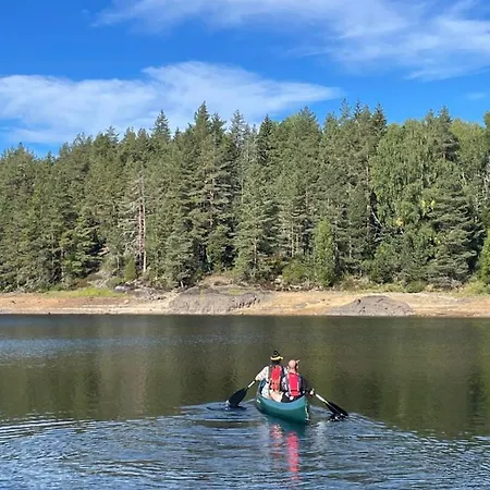 Alojamento de Turismo Selvagem Mikrohyttene Moen Ranch Kragerø